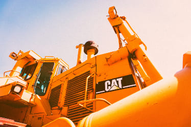 A construction vehicle close-up image.