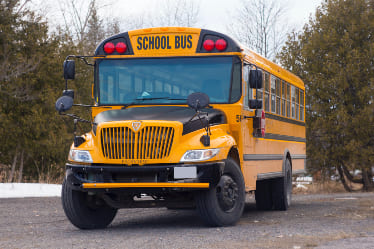 Image of a school bus.